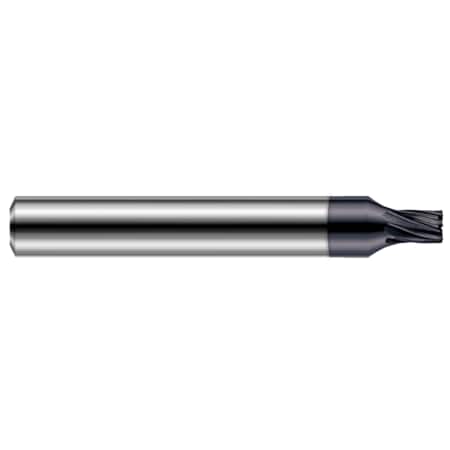 End Mill For Hardened Steels - Corner Radius, 0.5000 (1/2), Material - Machining: Carbide